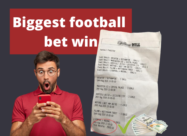 Biggest Football Bet Win | Houdini Predictions